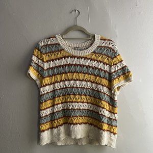 Madewell Carrington Sweater Tee in Stripe